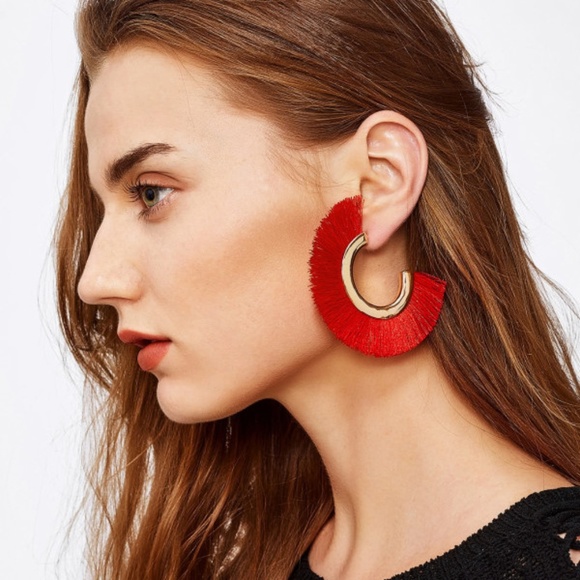 Jewelry - Bohemian Style Sector Pierced Ear Studs